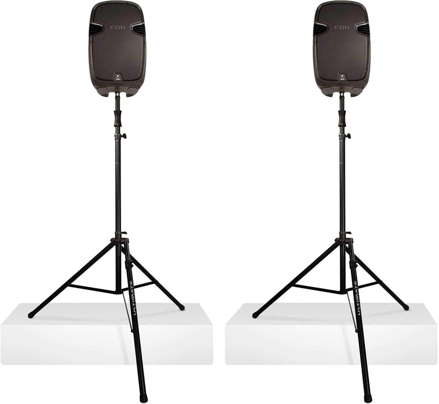 Ultimate TS-110BL Air-Powered Speaker Stand Pair - ProSound and Stage Lighting