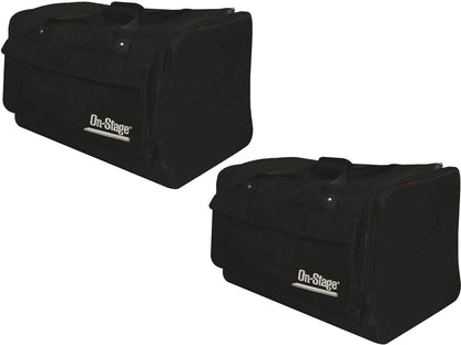 On-Stage SB1200 12-Inch Speaker Bag 2-Pack - ProSound and Stage Lighting