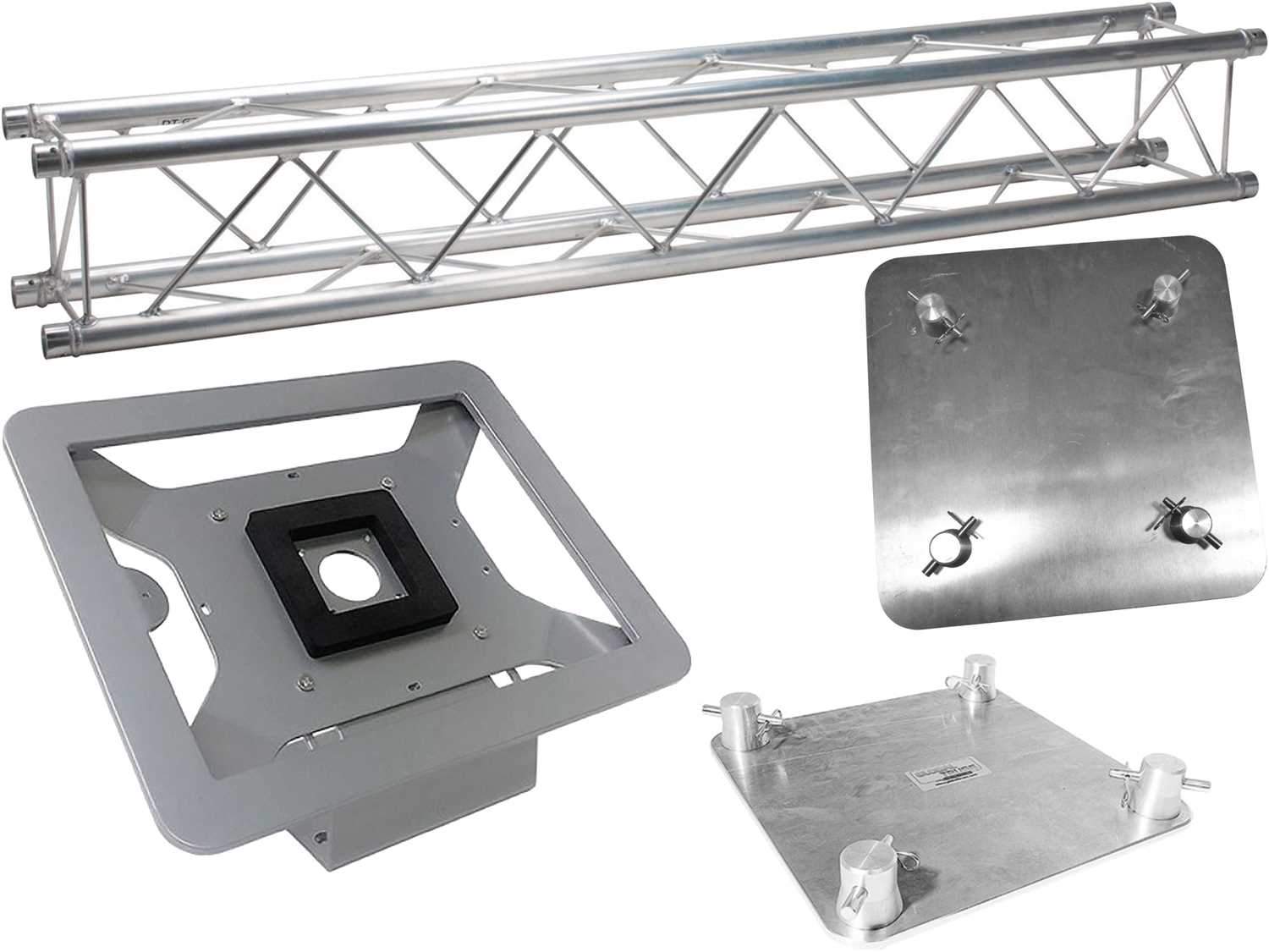 Global Truss F24 Square Truss iPad Mount Kiosk Kit - ProSound and Stage Lighting