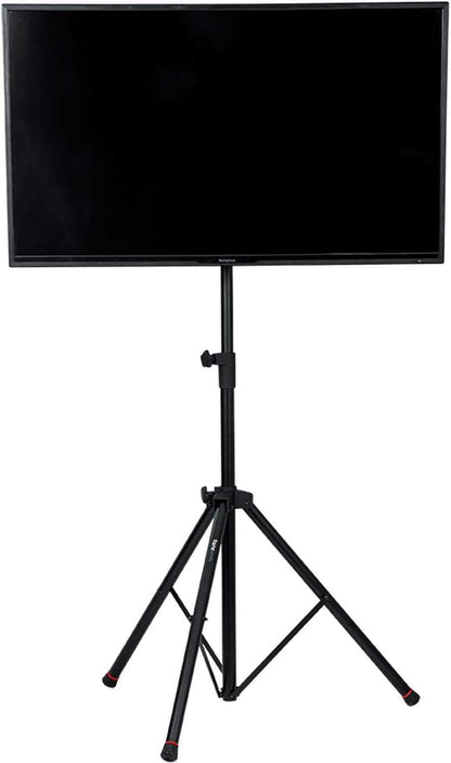 Gator Frameworks LCD Video Monitor Tripod Stand with Black Scrim - ProSound and Stage Lighting