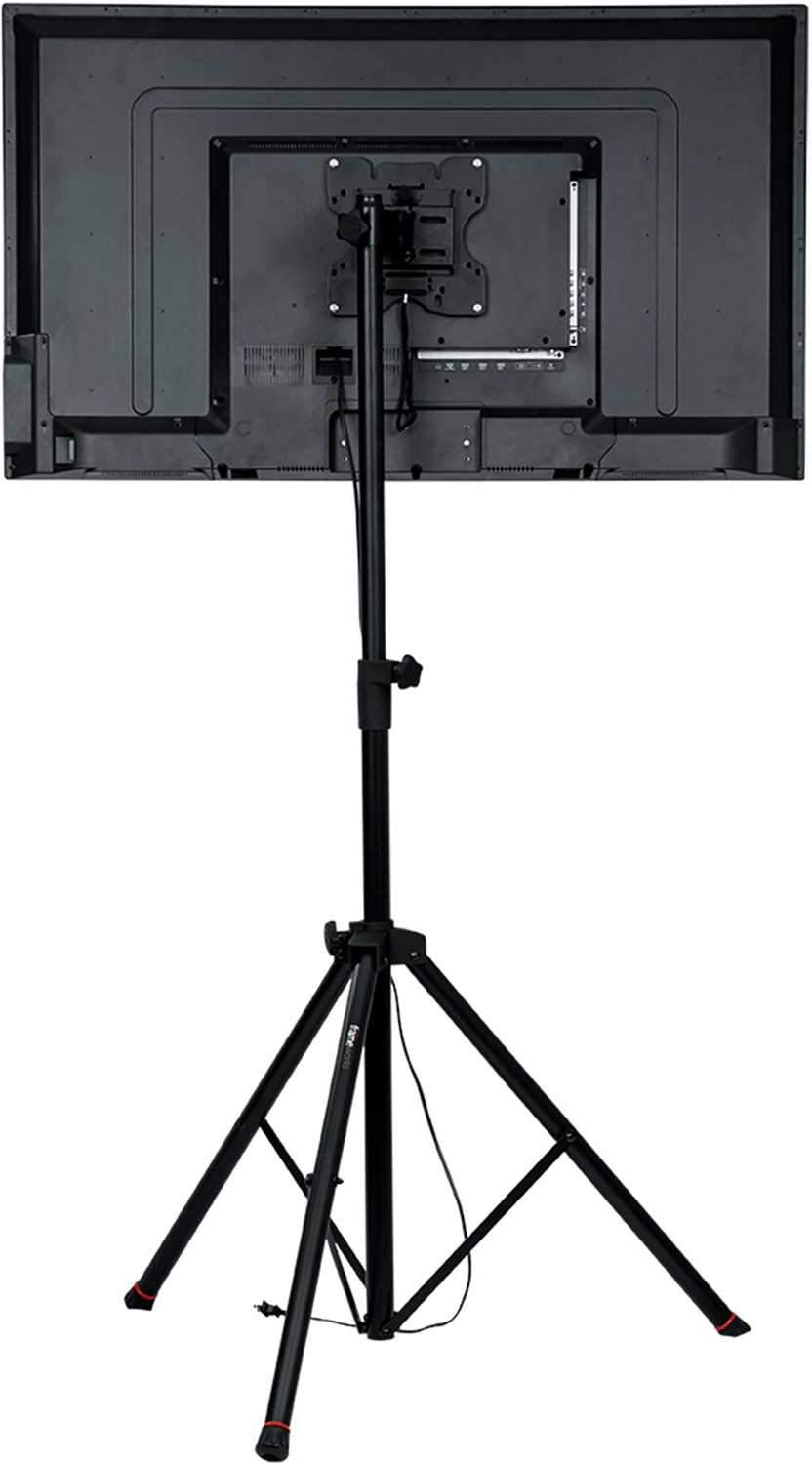 Gator Frameworks LCD Video Monitor Tripod Stand with Black Scrim - ProSound and Stage Lighting