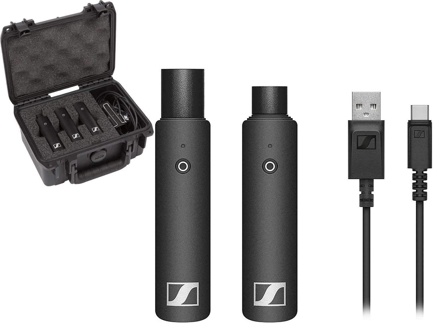 Sennheiser XSW-D XLR Base Wireless Mic Set with SKB Case - ProSound and Stage Lighting