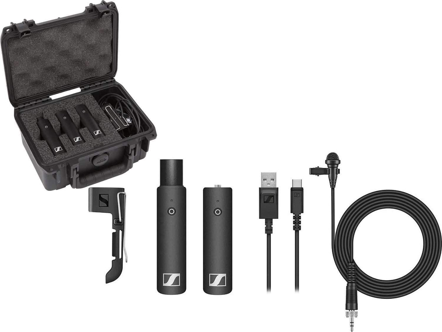 Sennheiser XSW-D Wireless Lavalier Mic Set with SKB Case - ProSound and Stage Lighting