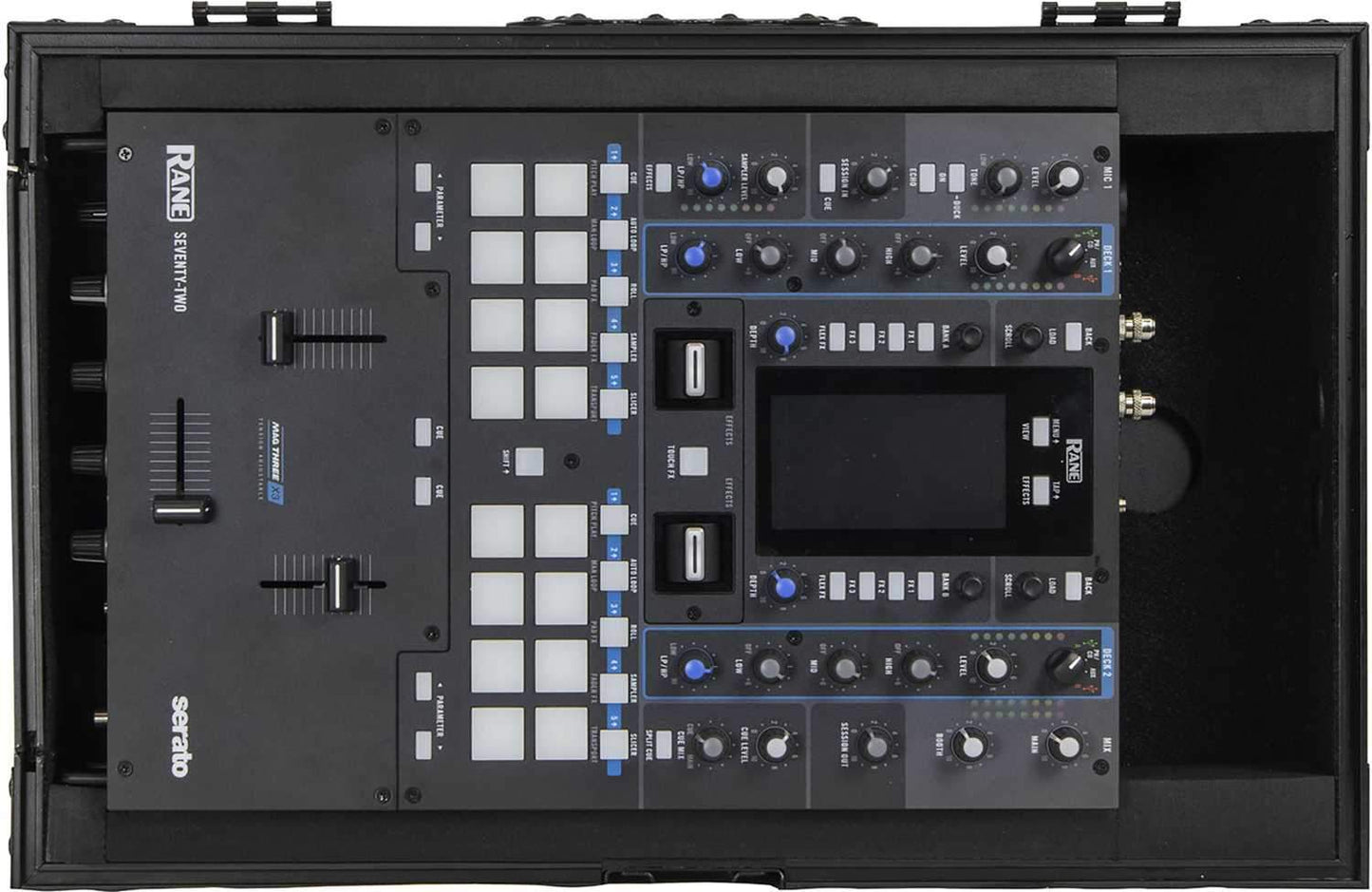 Odyssey Black Rane Seventy-Two & Twelve Case Pack - ProSound and Stage Lighting