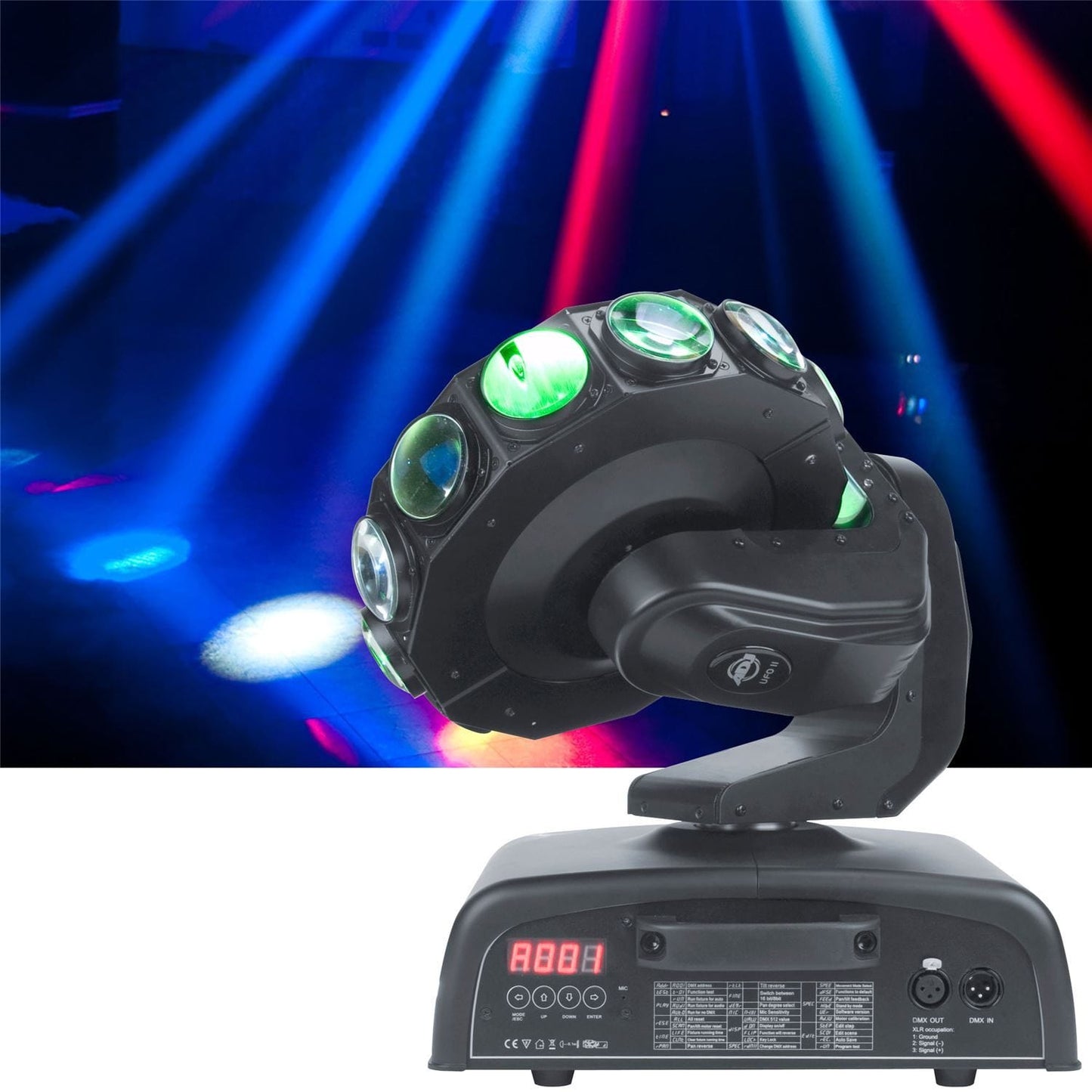 American DJ ACCU-UFO-PRO LED Effect Light - Solotech