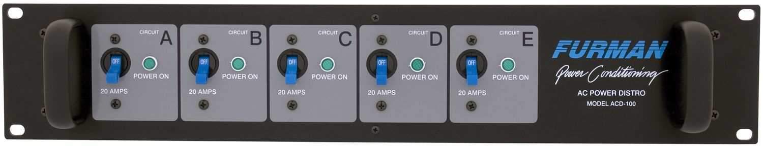 Furman ACD-100 Power Distributer 120v 100 Amp - Solotech