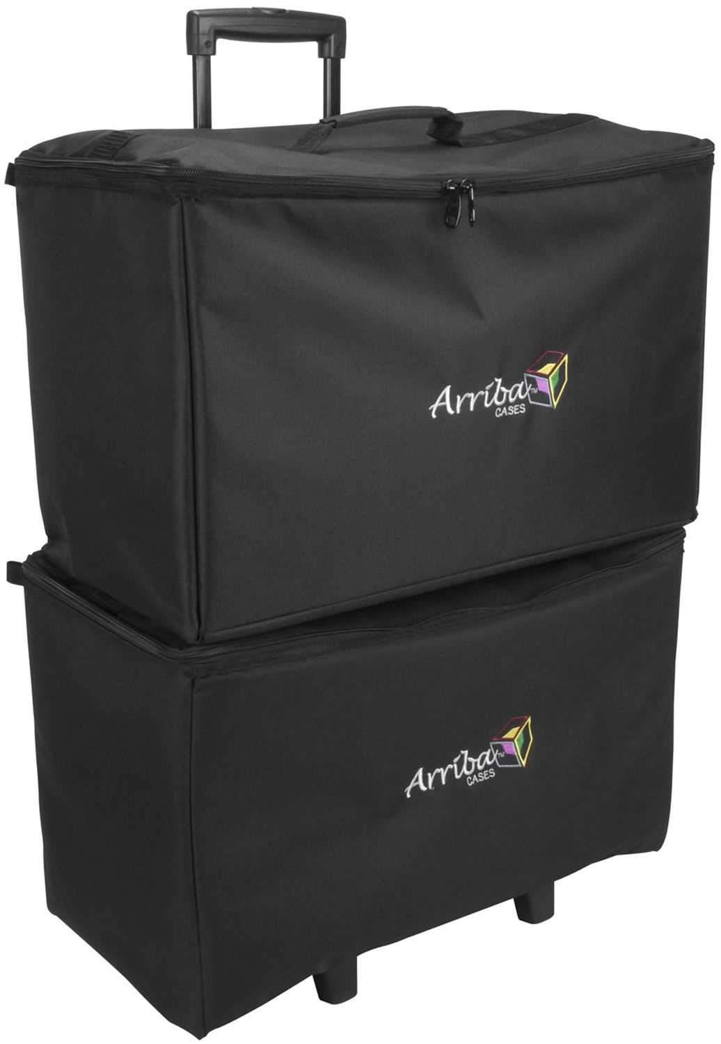 Arriba ACR22 22 x 12 x 15 Rolling Equipment Bag - ProSound and Stage Lighting