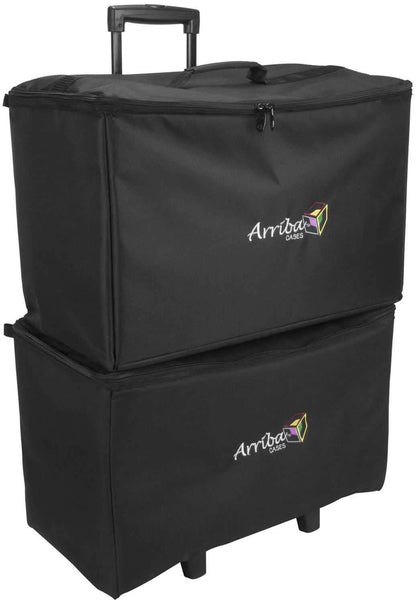 Arriba ACR22 22 x 12 x 15 Rolling Equipment Bag - ProSound and Stage Lighting