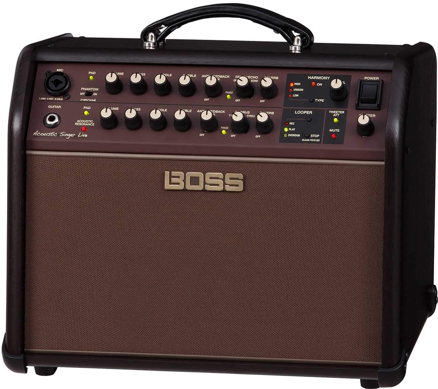 Boss ACS-LIVE Acoustic Singer Live Amplifier - Solotech