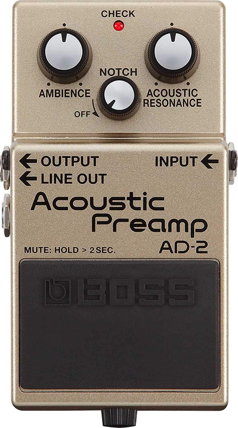 Boss AD-2 Acoustic Guitar Processor Pedal - Solotech