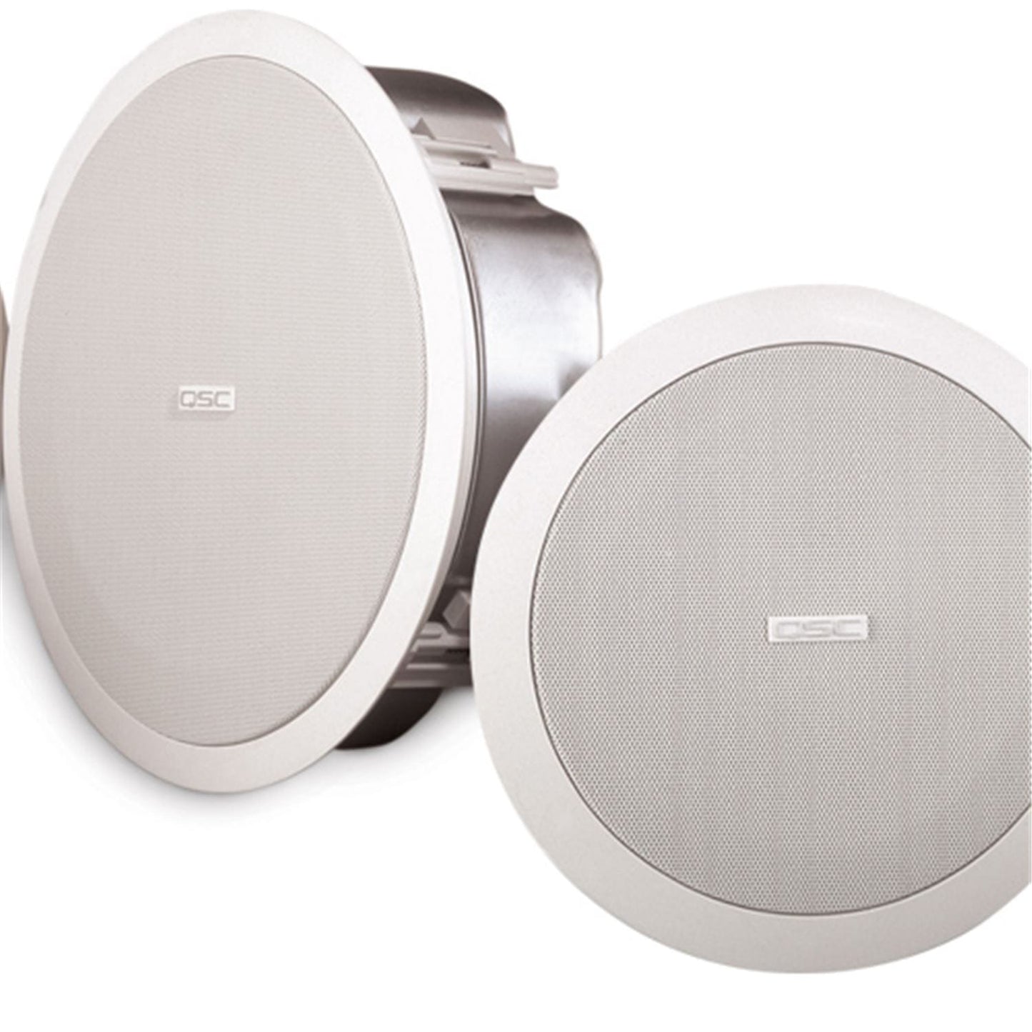 QSC AD-C152STIn-Ceiling Recessed Speakers (Pair) - Solotech