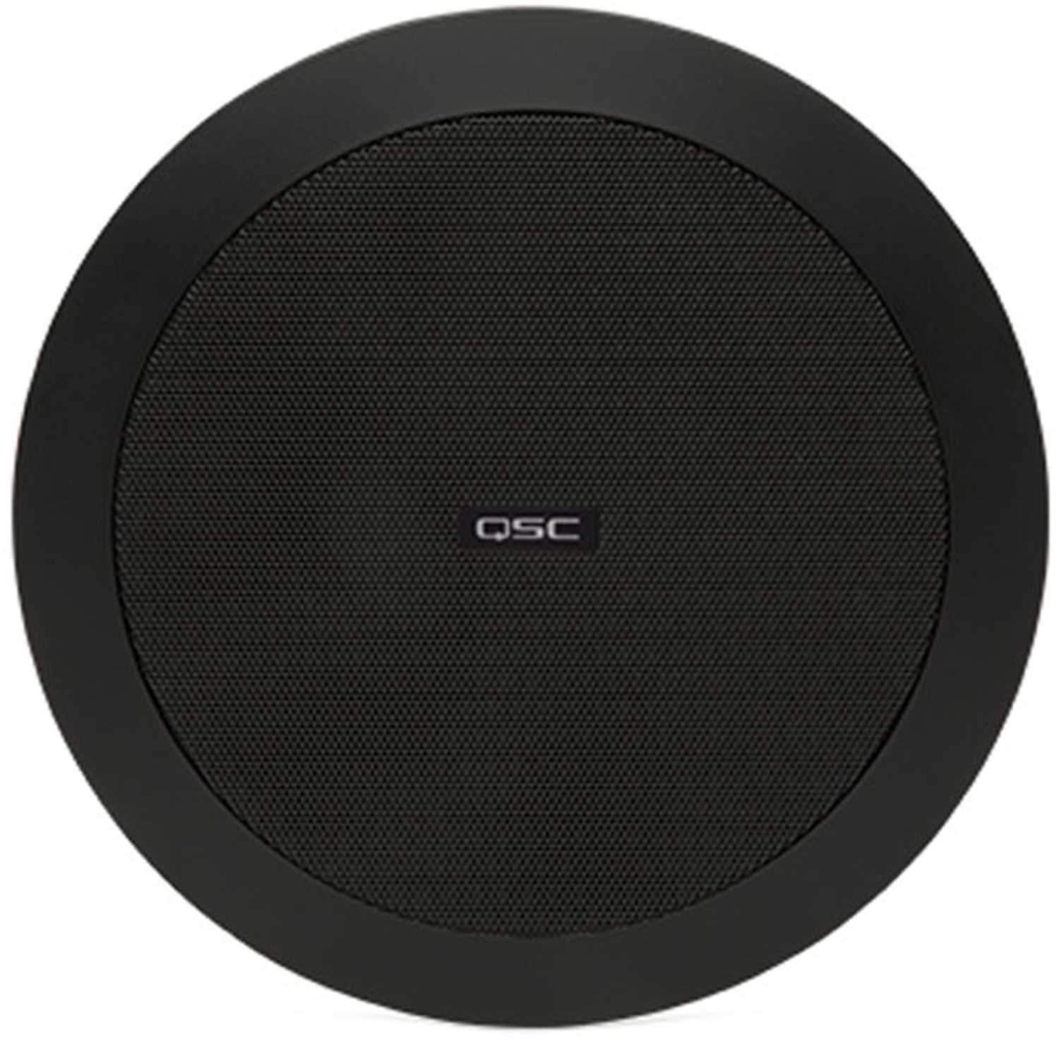 QSC AD-C4T-BK 4-Inch Two-way Ceiling Speaker - ProSound and Stage Lighting