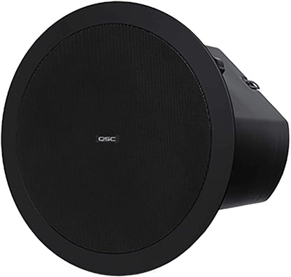 QSC AD-C6T-BK 6-Inch Two-way Ceiling Speaker - Solotech