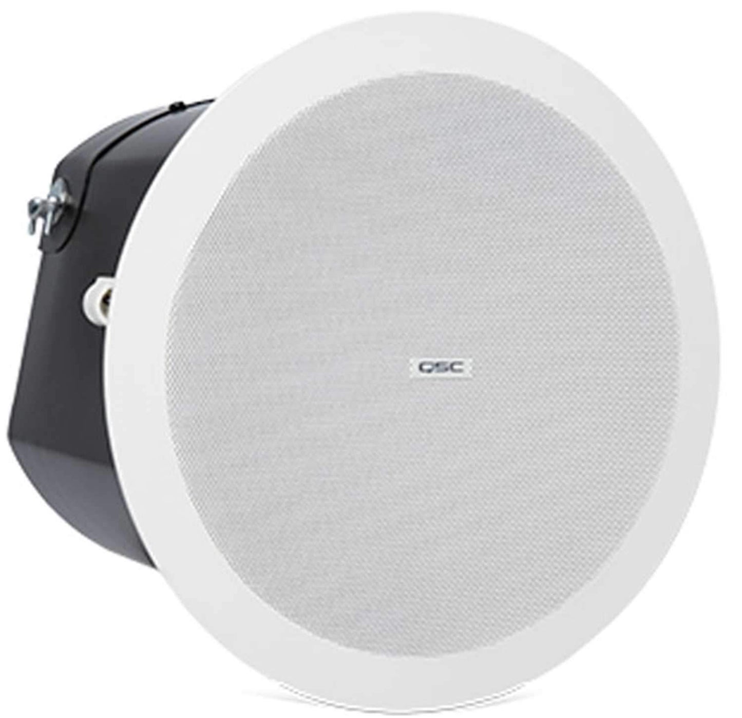 QSC AD-C6T-WH 6-Inch Two-way Ceiling Speaker White - Solotech