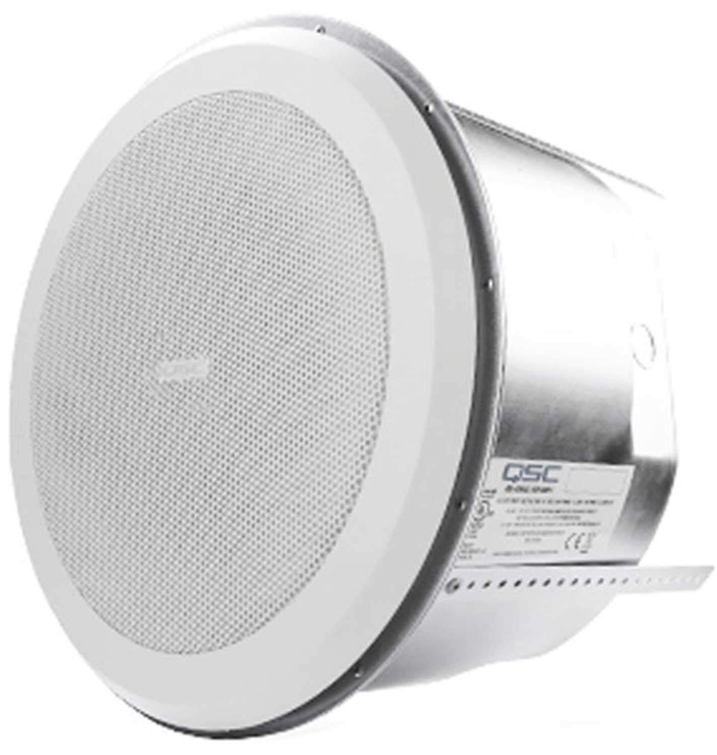 QSC AD-C820S 8-Inch Coaxial Ceiling Speaker - Solotech