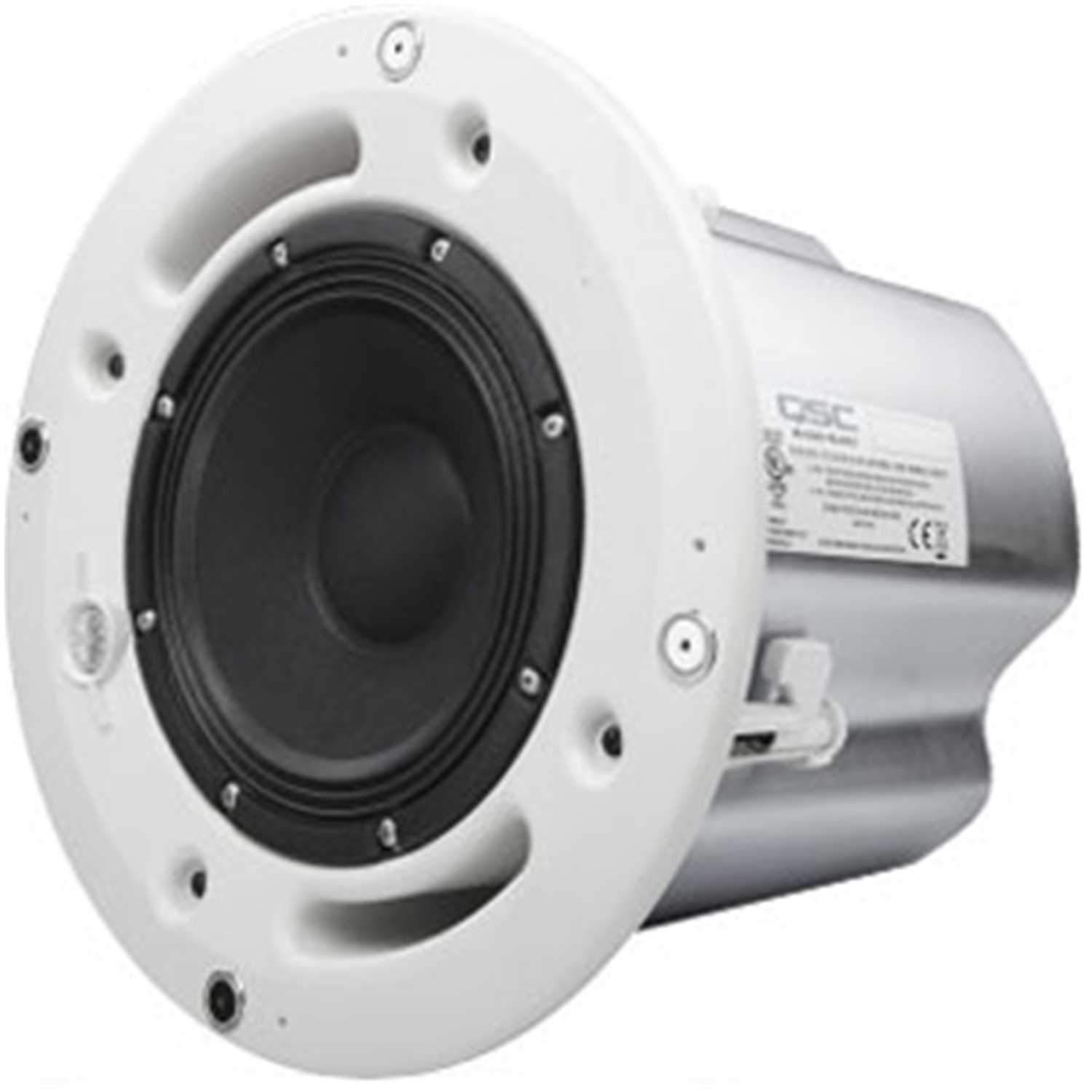 QSC AD-C821S 8-Inch Ceiling Mount Loudspeaker - Solotech