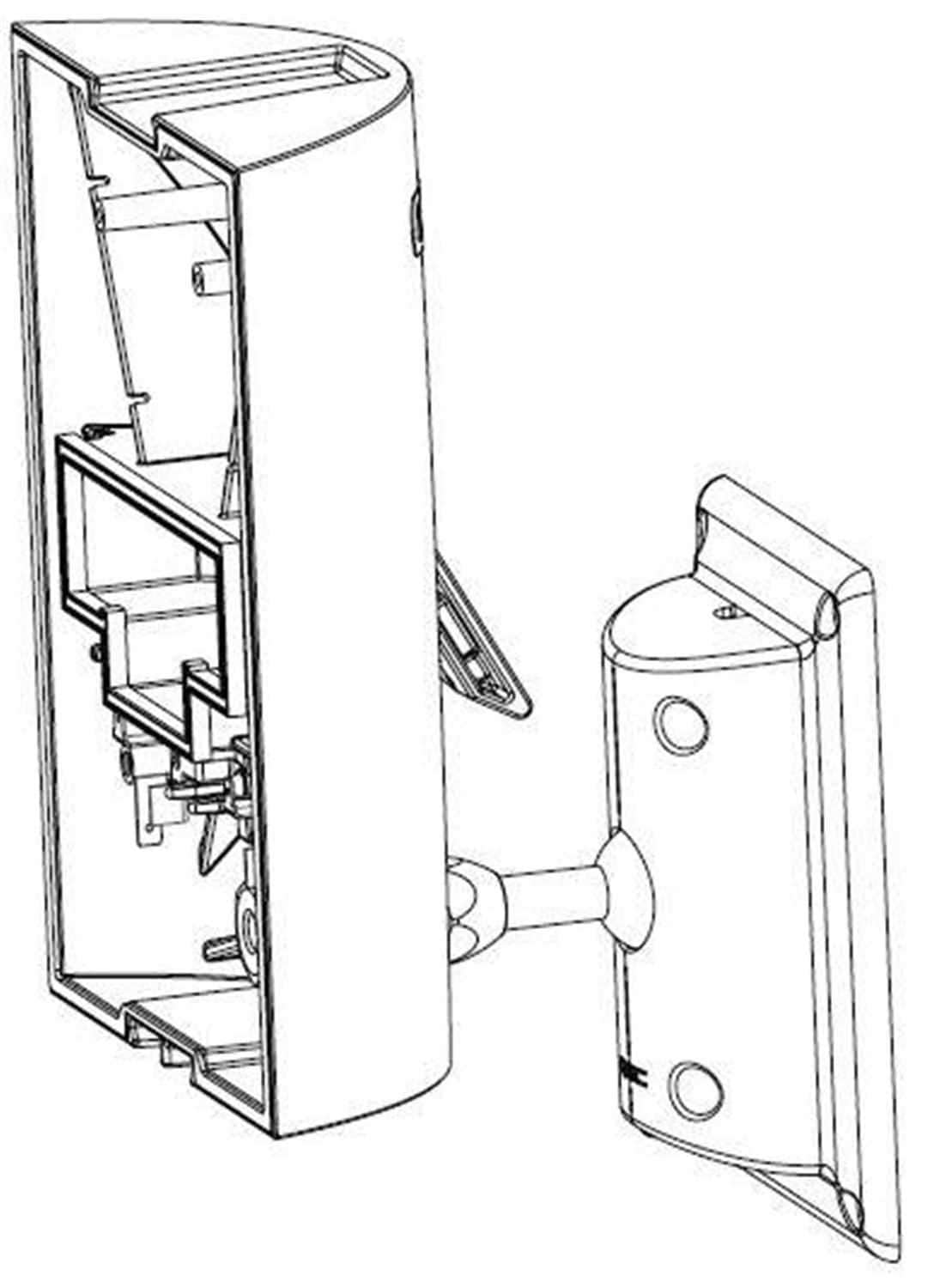 QSC AD-ID8T70V Wall Mount Docks - Solotech