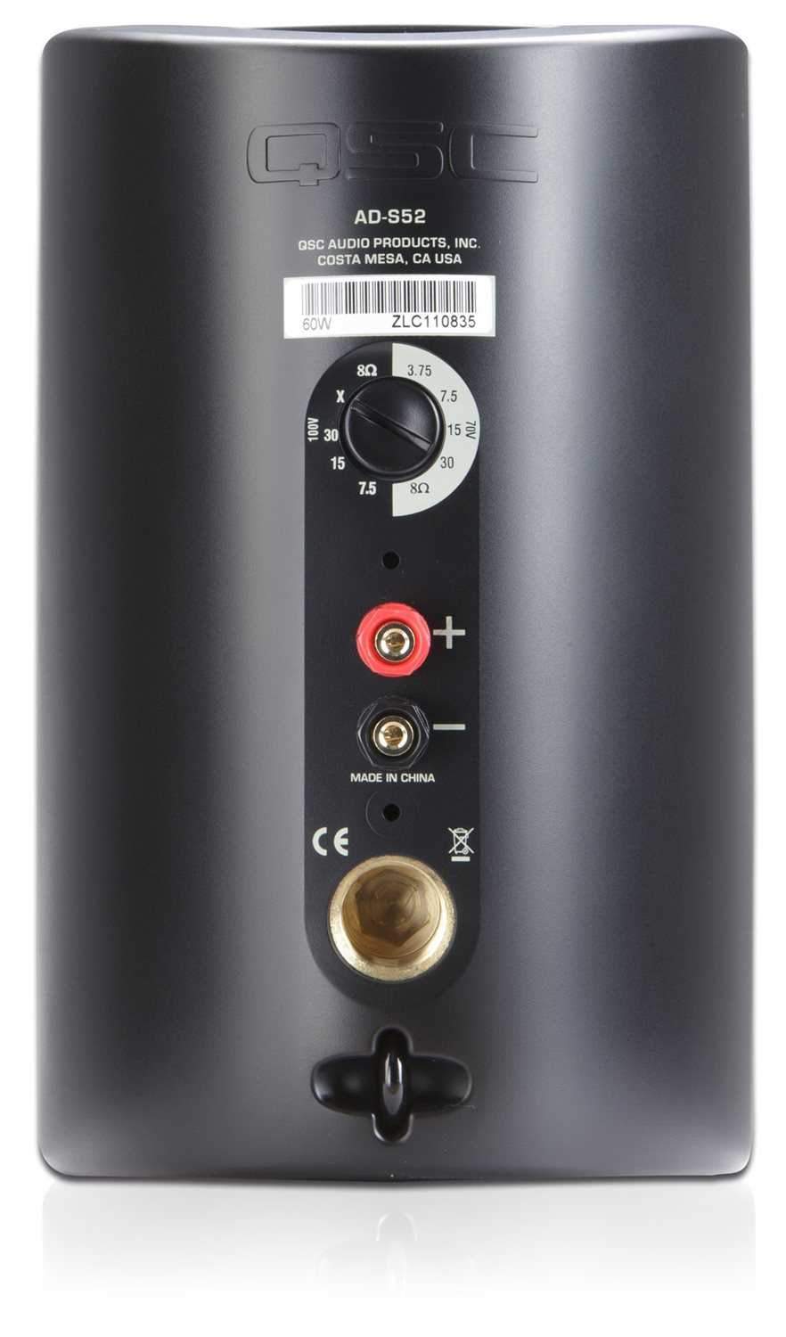 QSC ADS52 5.25-Inch Installation Speaker blk (EA) - Solotech