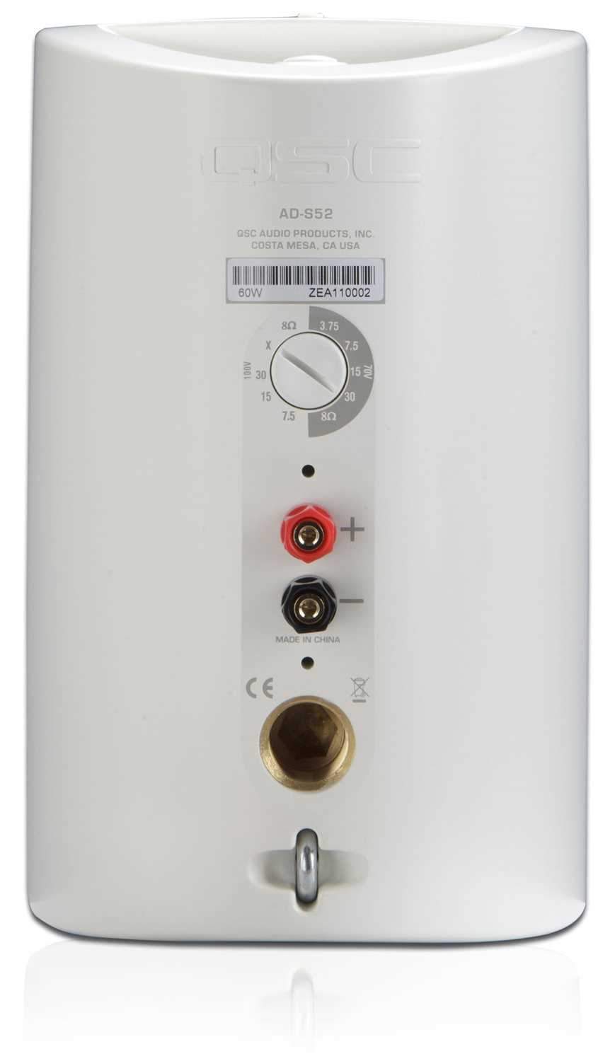 QSC AD-S52 5.25 in White Installation Speaker Each - Solotech