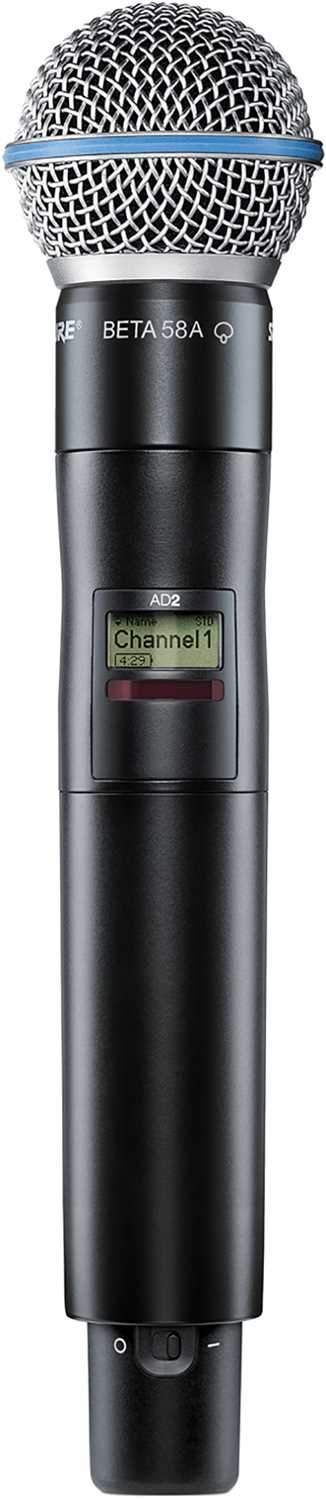 Shure AD2 Beta 58 Wireless Digital Handheld Transmitter - Solotech