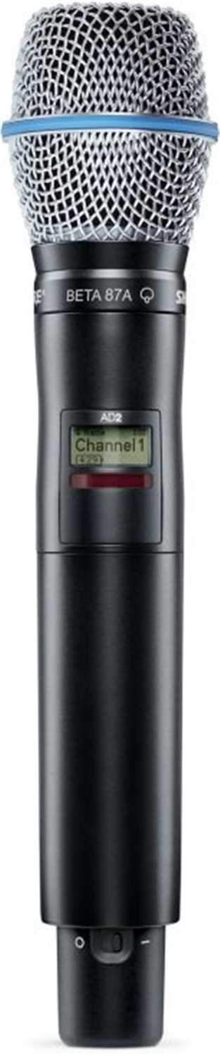 Shure AD2 Beta 87A Axient Handheld Transmitter - Solotech