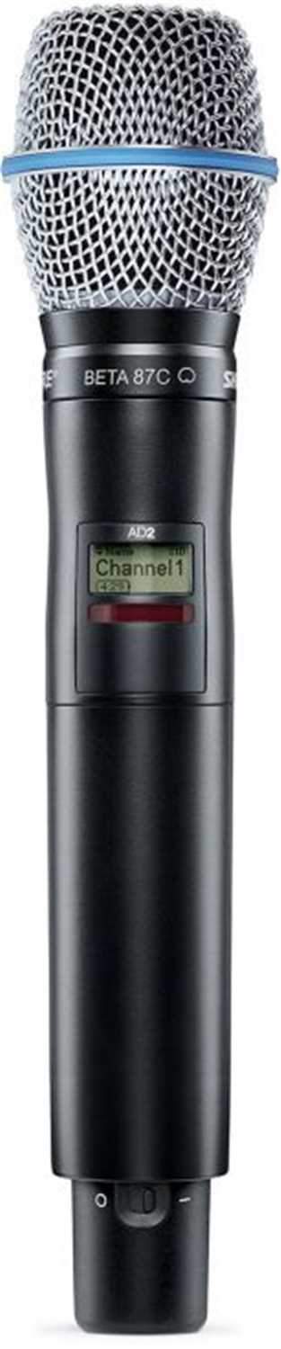 Shure AD2 Beta 87C Axient Handheld Transmitter - Solotech