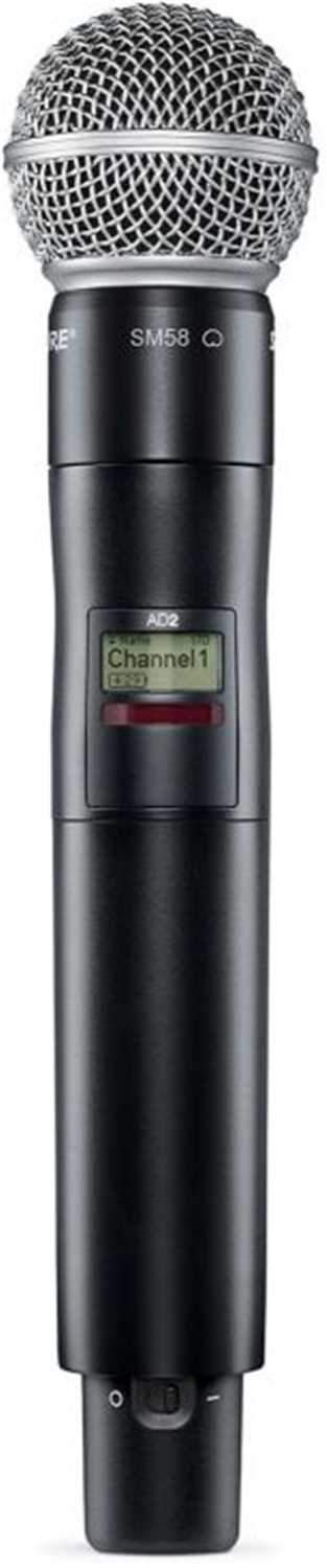 Shure AD2 SM58 Axient Digital Handheld Transmitter - Solotech