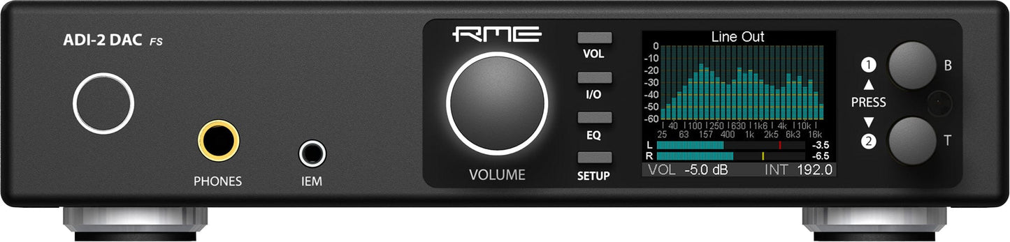 RME ADI-2 DAC FS Ultra Fidelity PCM/DSD 768 kHz DA Converter - PSSL ProSound and Stage Lighting