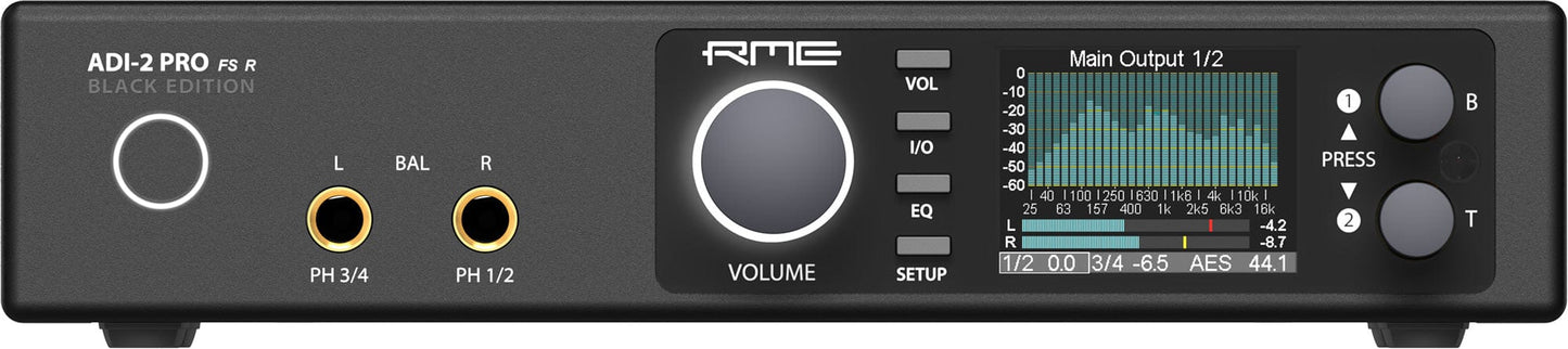 RME ADI2 PRO FSR Black Edition 768 Kilohertz High End AD/DA Converter - PSSL ProSound and Stage Lighting