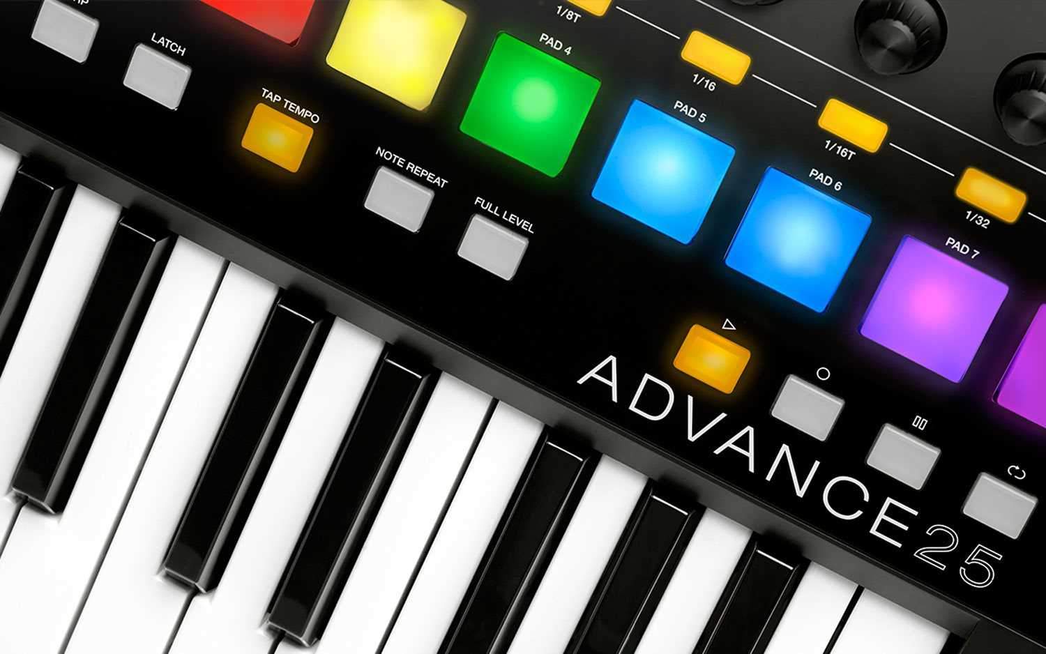 AKAI Advance 25 USB MIDI Keyboard & DAW Controller - Solotech