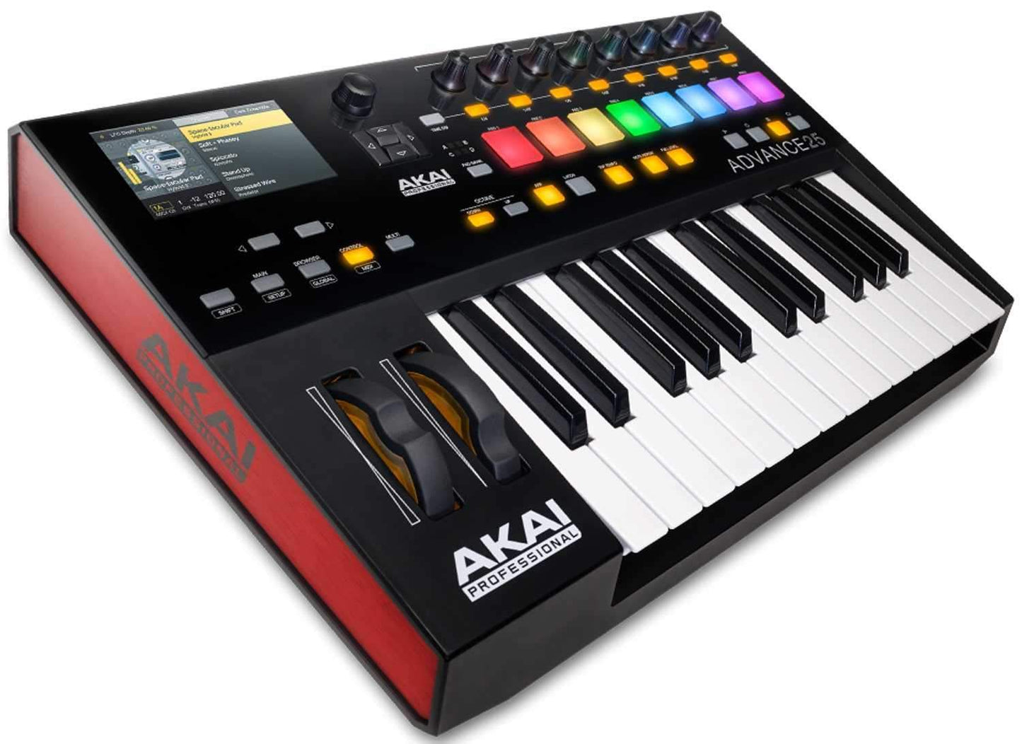 AKAI Advance 25 USB MIDI Keyboard & DAW Controller - Solotech