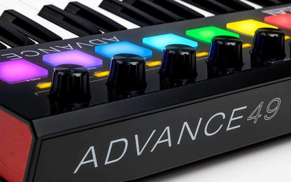 AKAI Advance 49 USB MIDI Keyboard & DAW Controller - Solotech