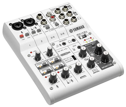 Yamaha AG06 6-Ch USB Audio Interface & Mixer - ProSound and Stage Lighting