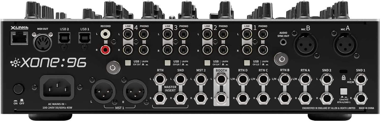 Allen & Heath XONE:96 6 Channel Club Mixer - ProSound and Stage Lighting