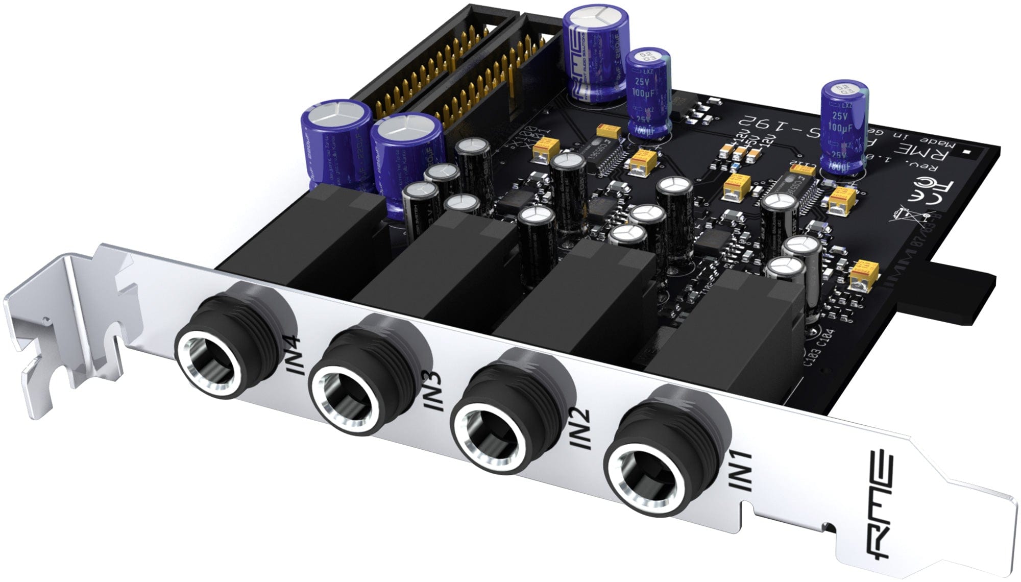 RME AI4S-192 AIO 4-Channel Analog Input Expansion Board for HDSPe