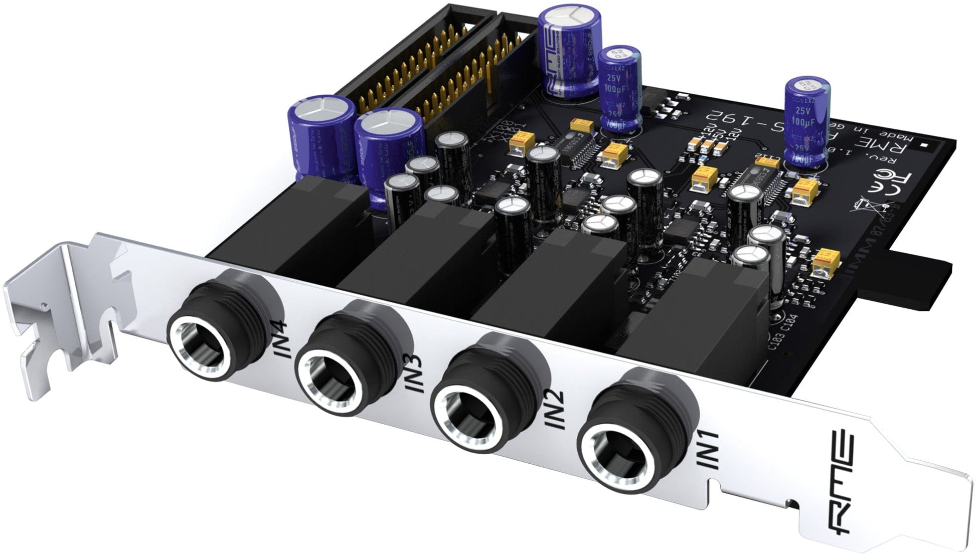 RME AI4S-192 AIO 4-Channel Analog Input Expansion Board for HDSPe AIO - PSSL ProSound and Stage Lighting