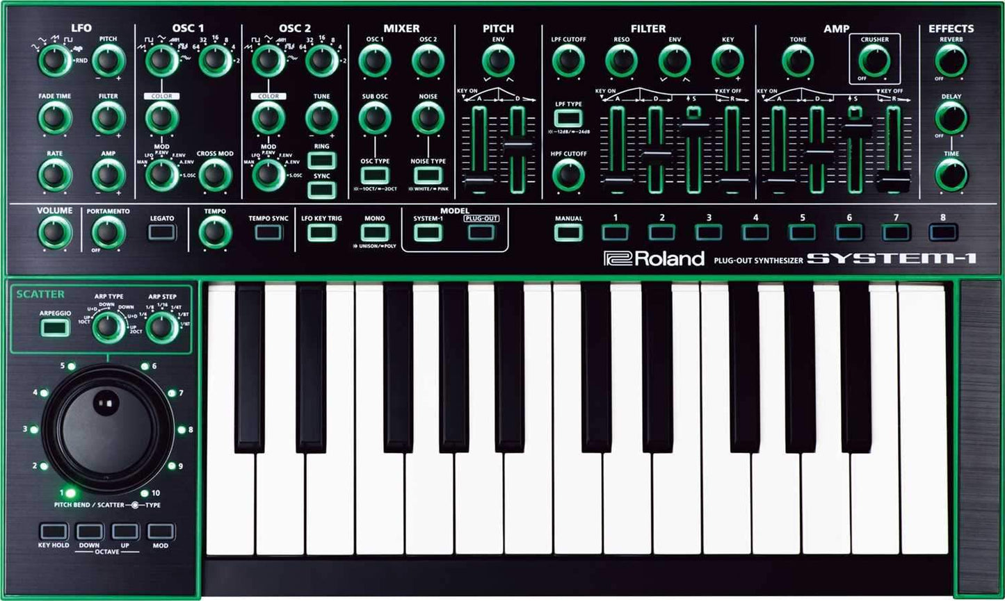 Roland AIRA System 1 Hardware Synth & Controller - Solotech