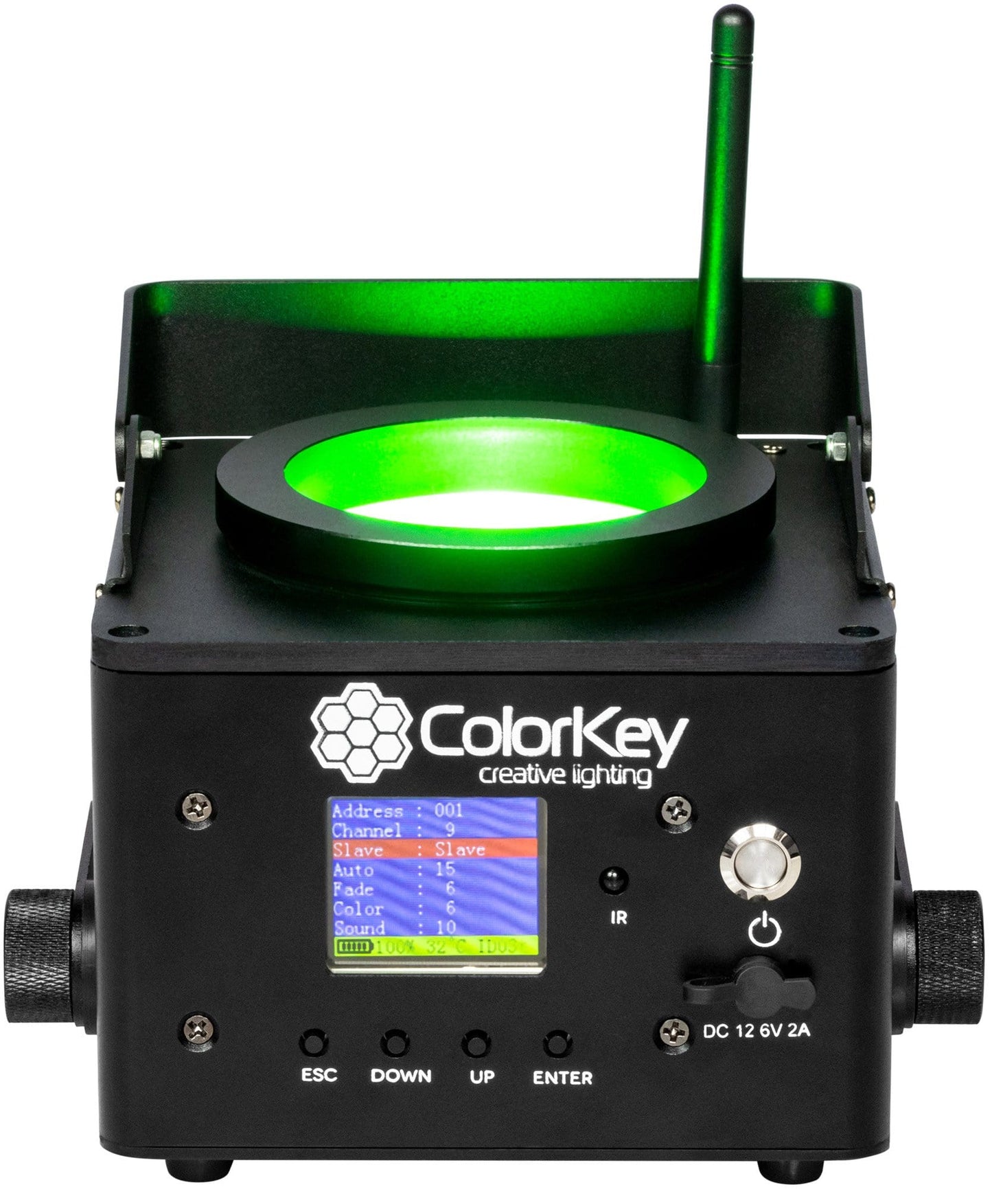 ColorKey AirPar COB QUAD Battery-Powered Par Uplight - PSSL ProSound and Stage Lighting