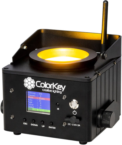 ColorKey AirPar COB QUAD Battery-Powered Par Uplight - PSSL ProSound and Stage Lighting