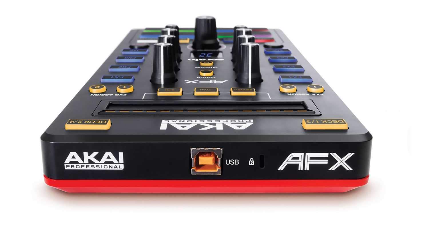 AKAI AFX 4 Deck Advanced FX Serato DJ Controller - Solotech