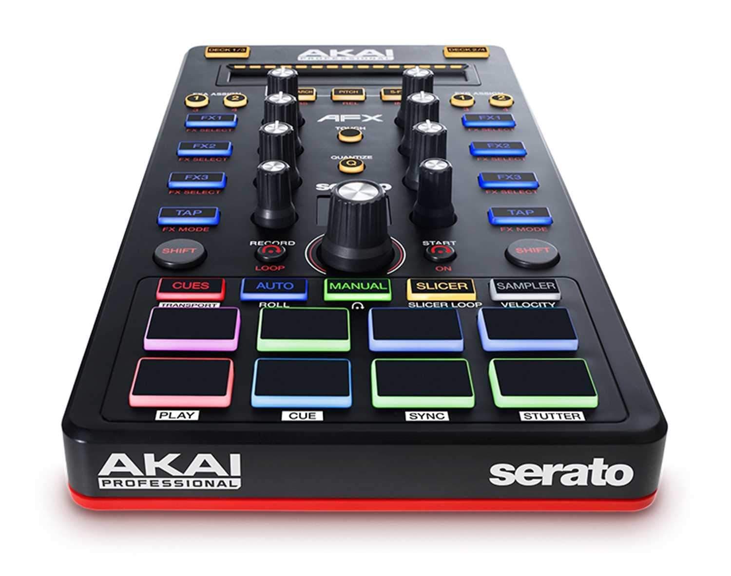 AKAI AFX 4 Deck Advanced FX Serato DJ Controller - Solotech