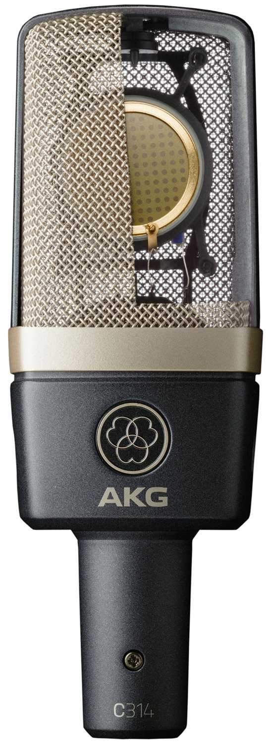 AKG C314 Micro à condensateur professionnel multi-motifs – Solotech