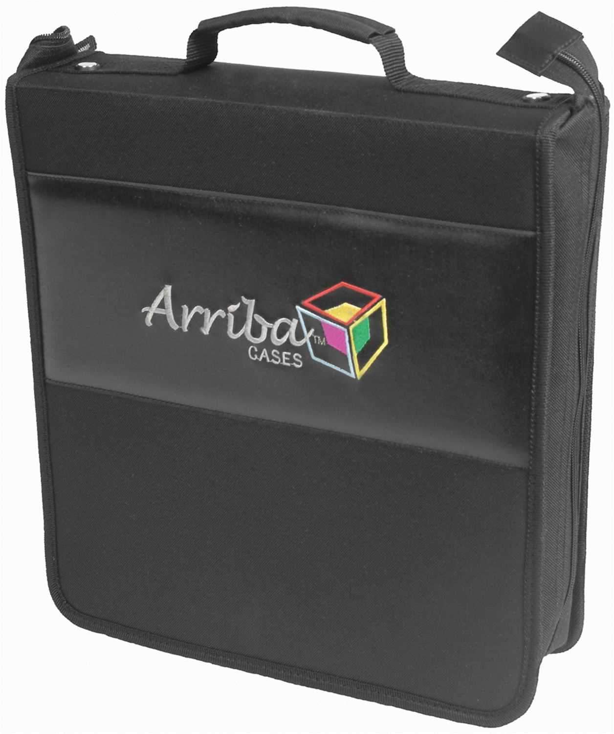 Arriba AL200 Pro Cd Dvd Road Case - Holds 200 - Solotech