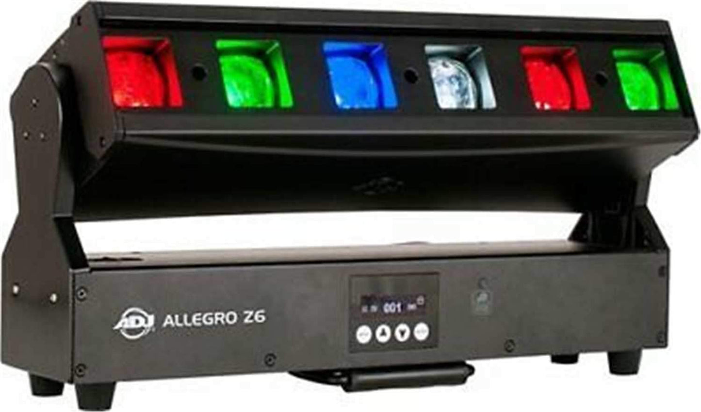 ADJ American DJ Allegro Z6 6x30W RGBW LED Motorized Linear Bar - Solotech