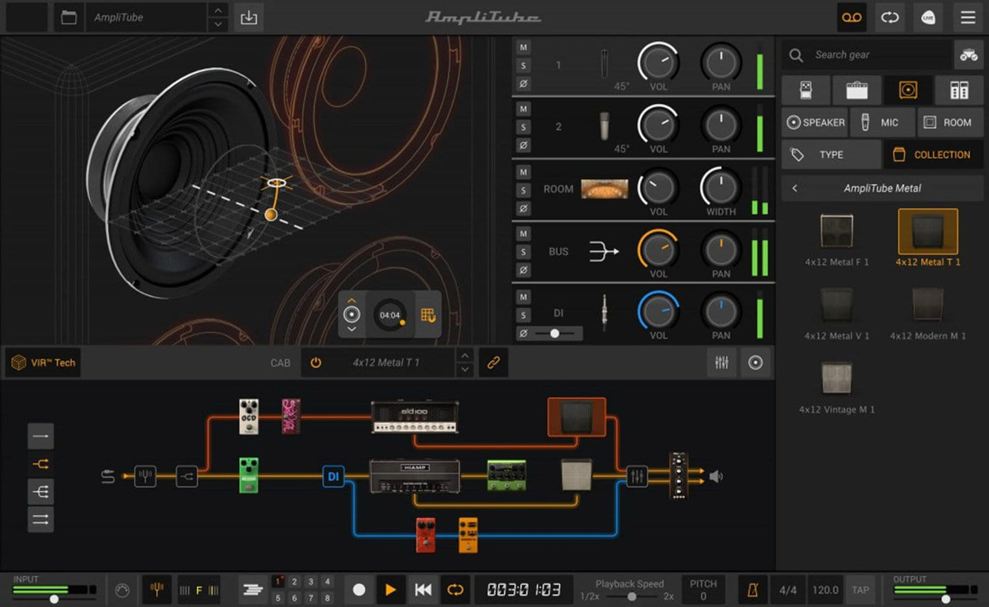 AmpliTube 5 SE Guitar Amplifier and Effects Modeling Software - PSSL ProSound and Stage Lighting