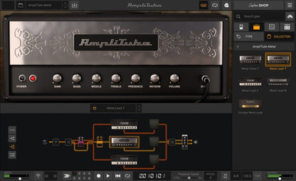 AmpliTube Metal Guitar Amplifier Effects Software - PSSL ProSound and Stage Lighting