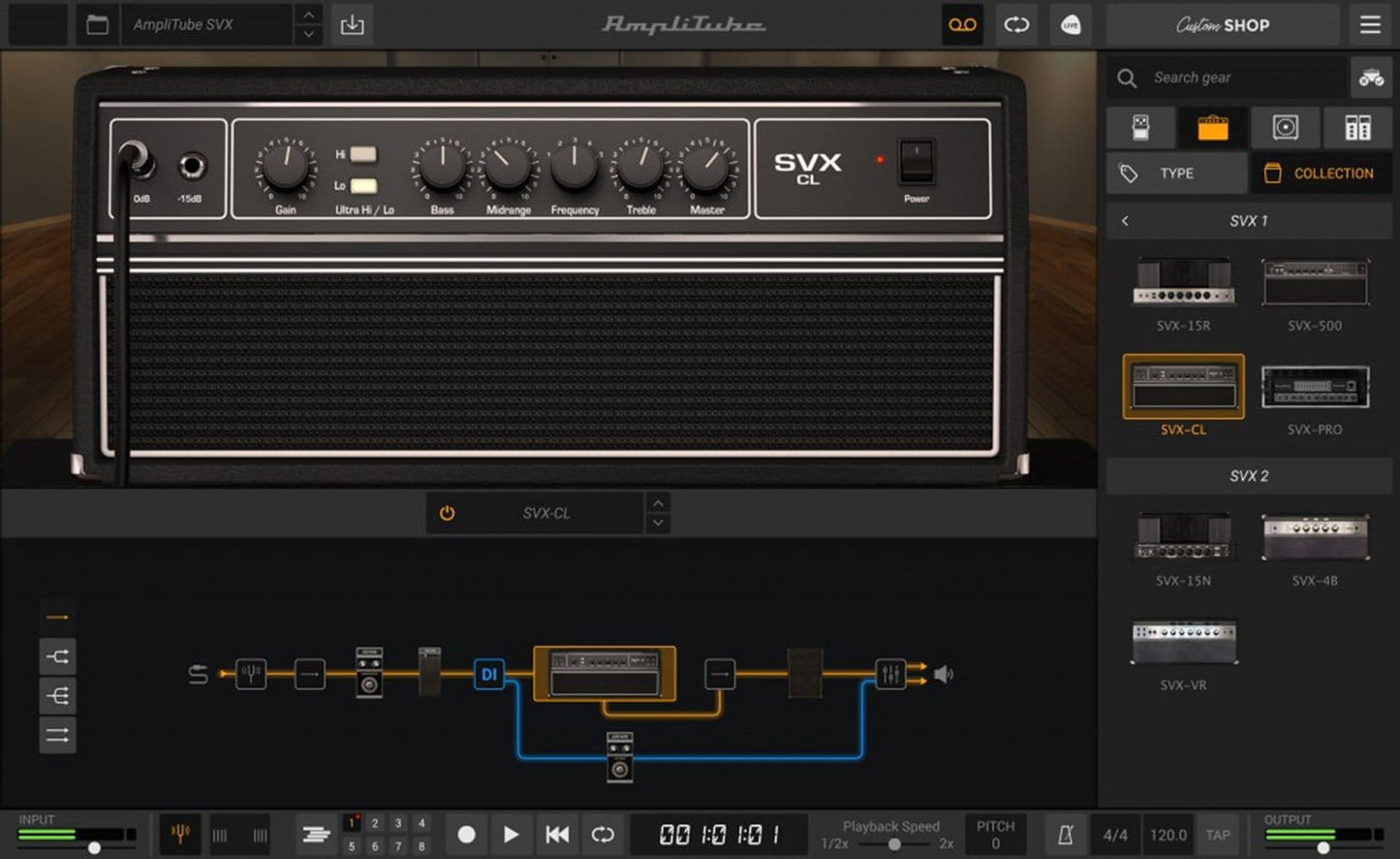 AmpliTube SVX 1 & 2 Models Based on the Ampeg Line - PSSL ProSound and Stage Lighting