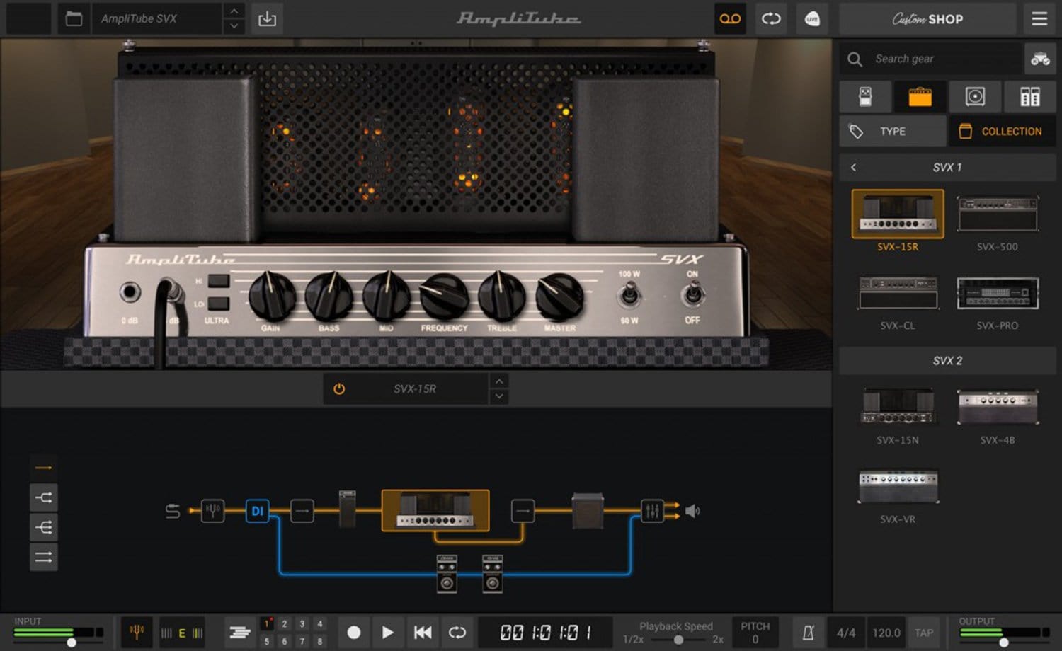 AmpliTube SVX 1 & 2 Models Based on the Ampeg Line - PSSL ProSound and Stage Lighting