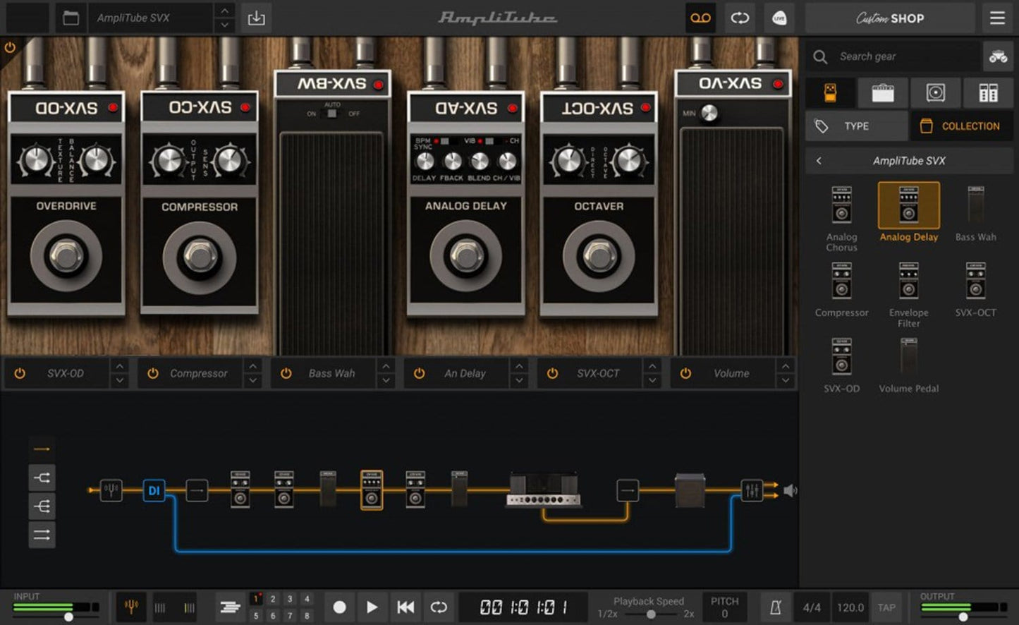 AmpliTube SVX Models Based on Ampeg Line - PSSL ProSound and Stage Lighting