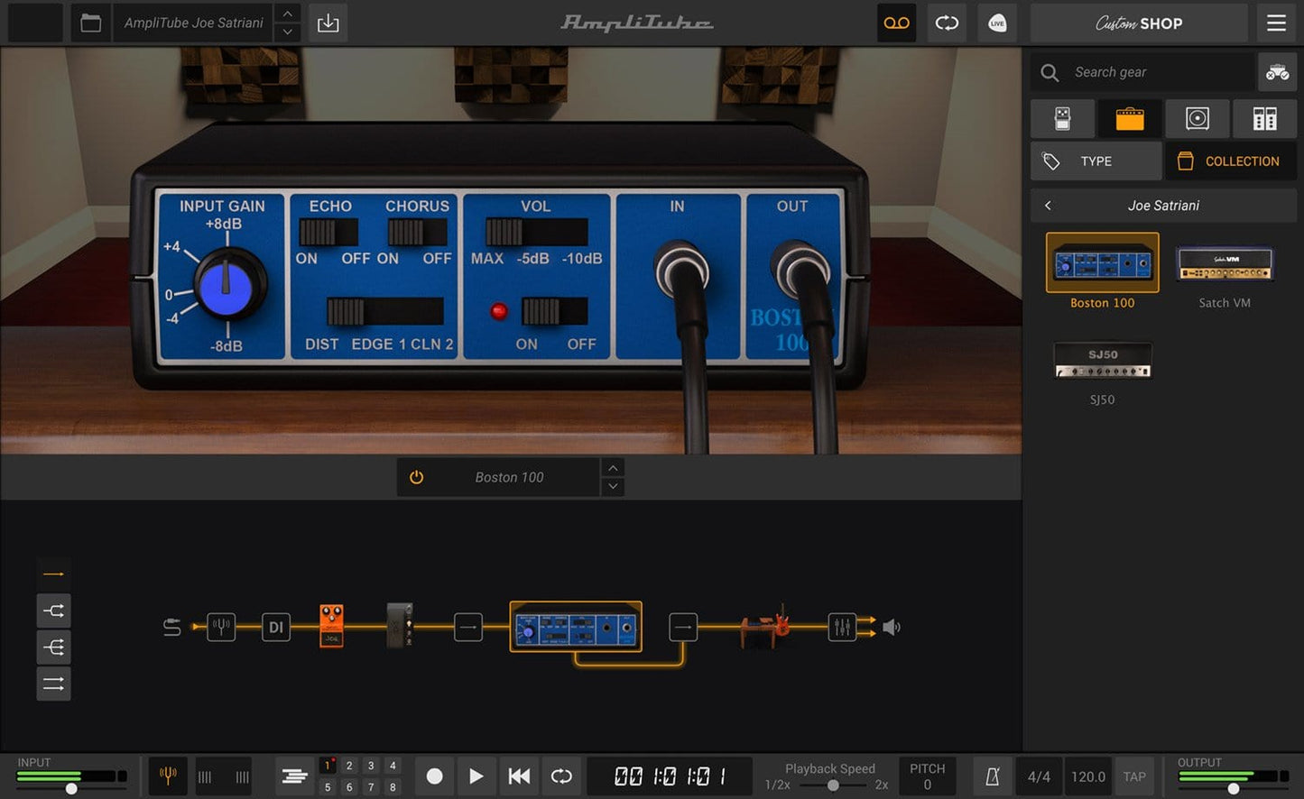 AmpliTube Joe Satriani Signature Collection - PSSL ProSound and Stage Lighting